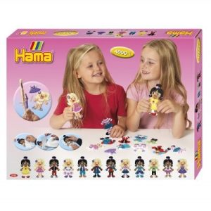 Hama Gift Box (strijkkralenset) – Fashion poppen 4000stuks