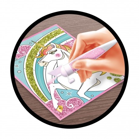 Be Teens - Glitters Schilderijen - Eenhoorn - Afbeelding 4