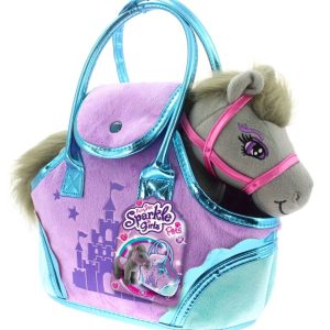 Sparkle Girlz – Grijze pony in tasje