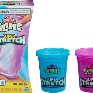 Play-Doh – Slime Super Stretch – Paars/Blauw