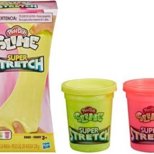 Play-Doh – Slime Super Stretch – Geel/Roze