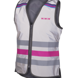Lucy Jacket Full Reflective Pink – L