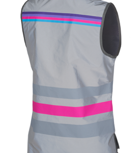 Lucy Jacket Full Reflective Pink – L