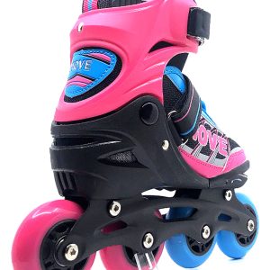 Inline Skates Move Fast Girl