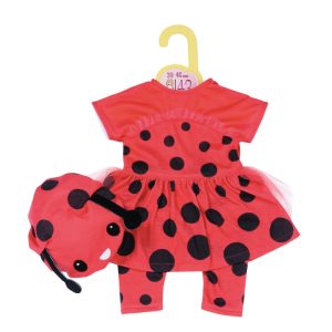 Dolly Moda Lovely Lady Bug Outfit Poppenkledingset