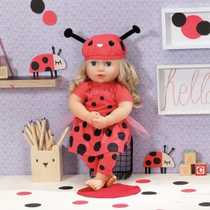 Dolly Moda Lovely Lady Bug Outfit Poppenkledingset