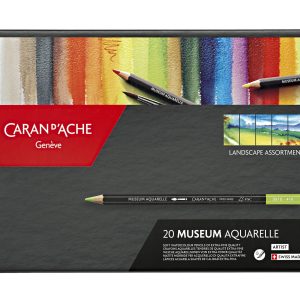 Caran d’Ache Kleurpotloden Artist Museum Aquarel – 20stuks (landscape)