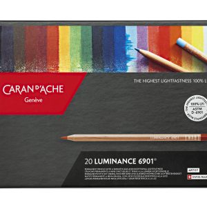 Caran d’Ache Kleurpotlood Artist Luminance 6901 – 20stuks in karton etui