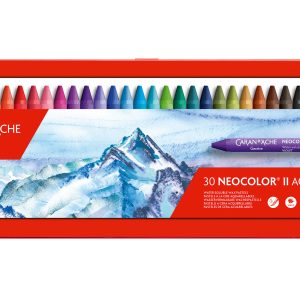 Caran d’Ache Waskrijt “Neocolor II” – 30stuks in metalen doos