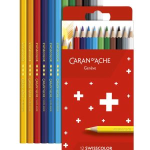 Caran d’Ache Kleurpotlood Swisscolor – 12stuks in karton etui