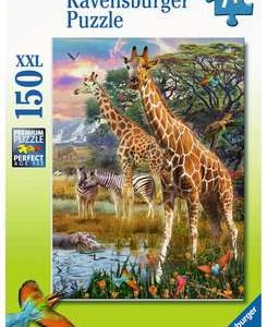 Puzzel (XXL) 150stuks – Kleurrijke savanne