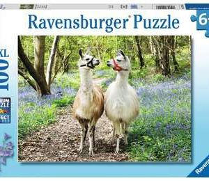 Puzzel (XXL) 100stuks – Lama liefde