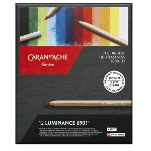 Caran d’Ache Kleurpotlood Artist Luminance 6901 – 12stuks in karton etui