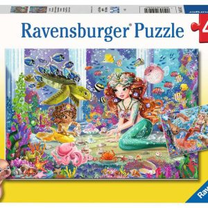 Puzzel (2x24stuks) – Betoverende zeemeerminnen