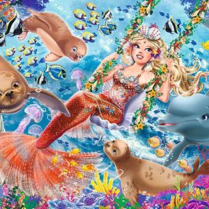 Puzzel (2x24stuks) – Betoverende zeemeerminnen