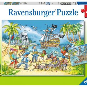 Puzzel (2x24stuks) – Het avontureneiland