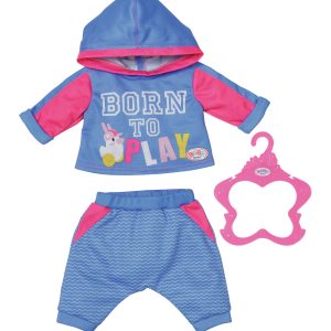 BABY born Jogging Suits 2 assorted Poppenkledingset