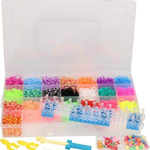 Loom Band – Set met loom-plankje en accessoires (5600-delig)