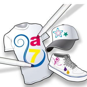 SES Creative Textielstiften 8 stuks