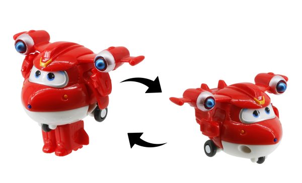 Super Wings - Transform-a-Bots - 1 exemplaar (Jett OF Donnie OF Dizzy OF Pa - Afbeelding 2
