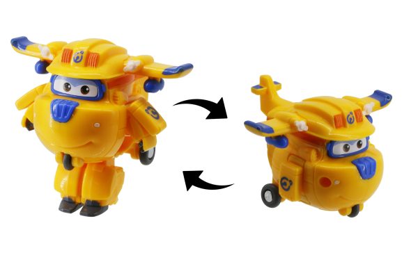 Super Wings - Transform-a-Bots - 1 exemplaar (Jett OF Donnie OF Dizzy OF Pa - Afbeelding 4