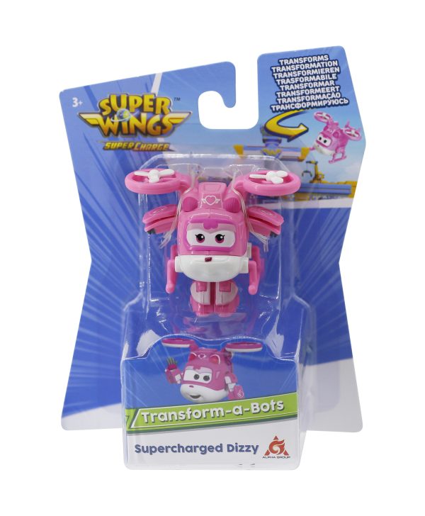 Super Wings - Transform-a-Bots - 1 exemplaar (Jett OF Donnie OF Dizzy OF Pa - Afbeelding 5