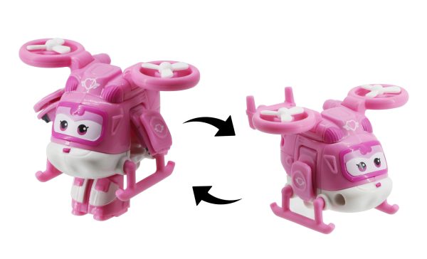 Super Wings - Transform-a-Bots - 1 exemplaar (Jett OF Donnie OF Dizzy OF Pa - Afbeelding 6