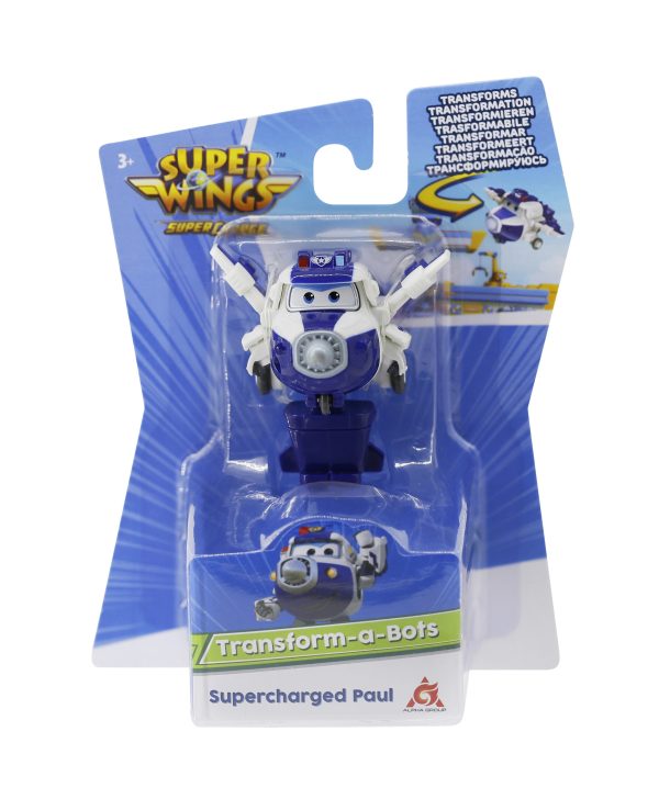 Super Wings - Transform-a-Bots - 1 exemplaar (Jett OF Donnie OF Dizzy OF Pa - Afbeelding 7