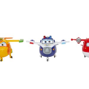 Super Wings – Transforming Supercharged Pack 12cm (3-pack)