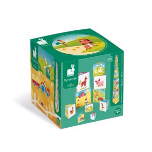 Gestapelde piramide boerderij