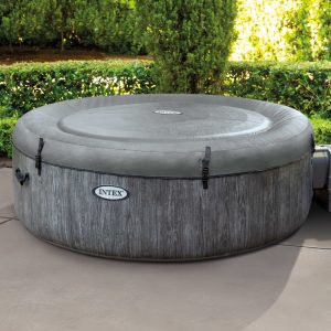 Intex PureSpa Deluxe Jacuzzi 196x71cm – GreyWood