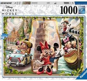 Puzzel (1000stuks) – Disney Mickey Mouse – Vakantie Mickey & Minnie