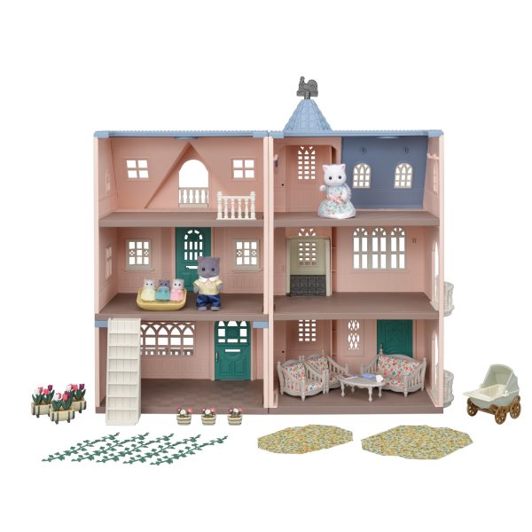 Sylvanian Families 3 huizen met accessoires Jubileum Set 35 jaar