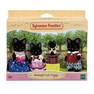 Sylvanian Families familie nacht kat