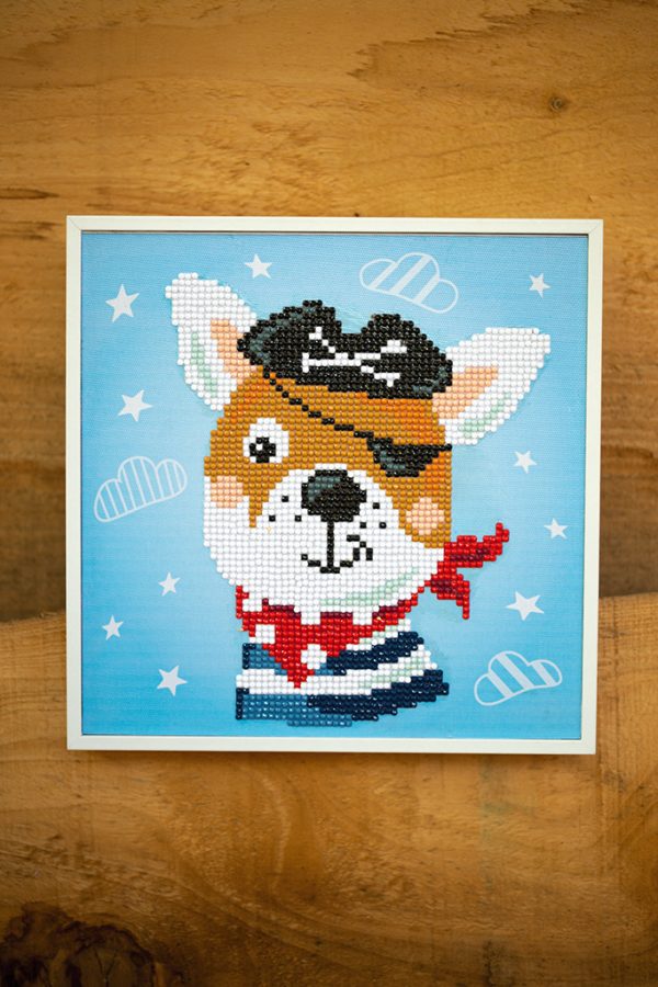 Diamond Painting Kit - Zeeroverhond - Afbeelding 2