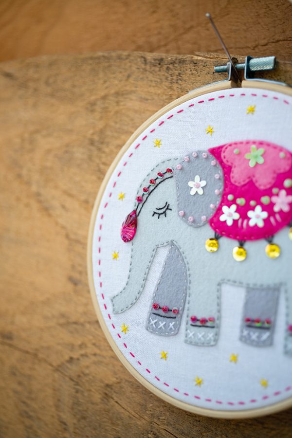 Knutselkit met vilt - Olifant - Afbeelding 2