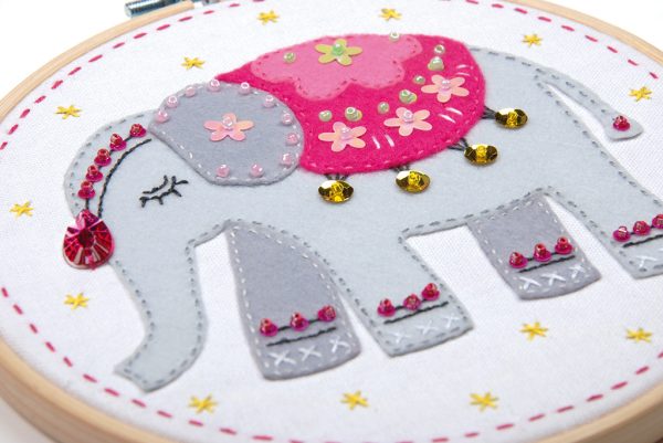 Knutselkit met vilt - Olifant - Afbeelding 3