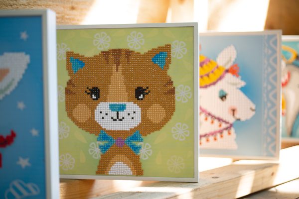 Diamond Painting Kit - Poes - Afbeelding 2