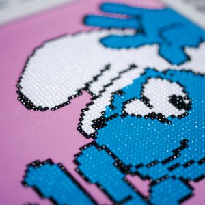 Diamond Painting Kit – De Smurfen Hefty