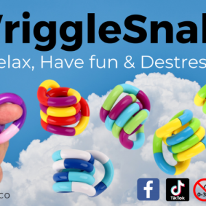 Fidget Tangle Wriggle Snake – 1 exemplaar