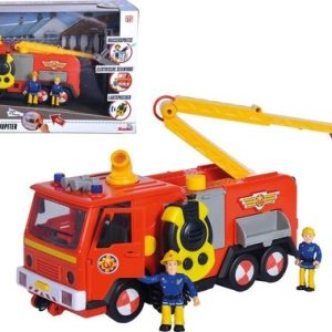 Brandweerman Sam – Mega Deluxe Jupiter met licht/geluid + 2 figuren