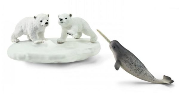 Schleich Wild Life - Ijsberen glijfeestje