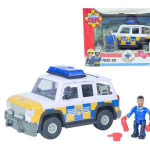 Brandweerman Sam Politieauto met figuur