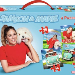 Samson & Marie – Puzzel 4-in-1 (36/49/64/100stuks)