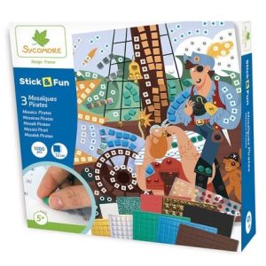 Stick & Fun – Piraten (3 mozaïeken) 1000stuks