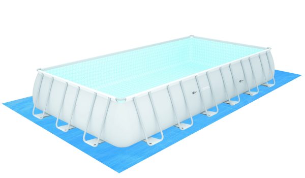 Bestway Power Steel Rectangular Frame Pool Set (732x366x132cm) - Afbeelding 3