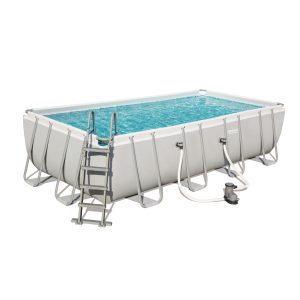 Bestway Power Steel Rectangular Frame Pool Set (549x274x122cm)