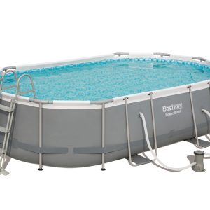 Bestway Power Steel Oval Frame Pool Set (488x305x107cm)