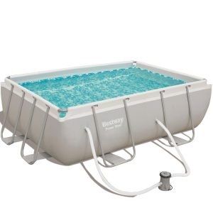 Bestway Power Steel Rectangular Pool Set (282x196x84cm)