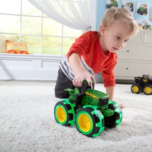 Tomy – Tractor John Deere Monster Treads Light Wheels
